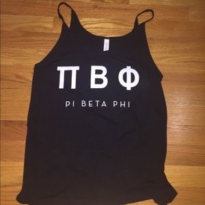 Pi beta phi tank size S